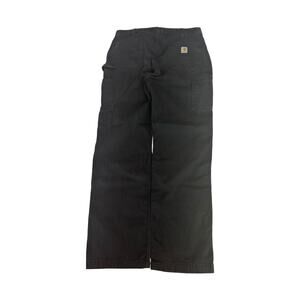Carhartt Relaxed Fit Work Pants Mens 38x34 Black Durable Utility Pants